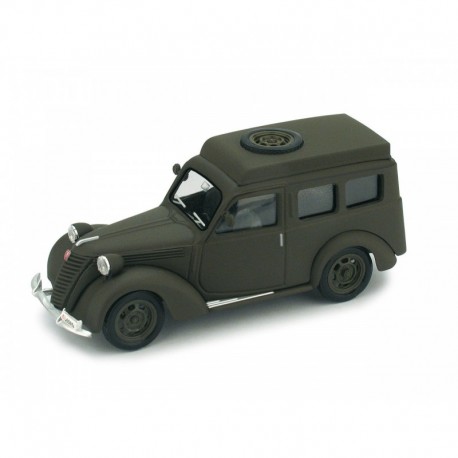 Fiat 1100 Military Van 1950 Military Green Brumm R460