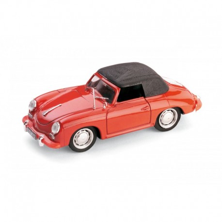 Porsche 356C Cabriolet Closed 1952 Red Brumm R225