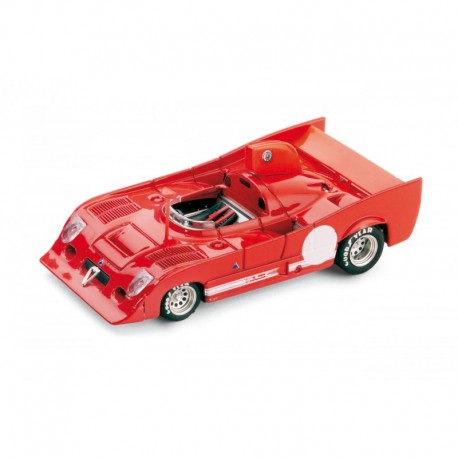 Alfa Romeo 33TT12 Prototype 1974 Red Brumm R237