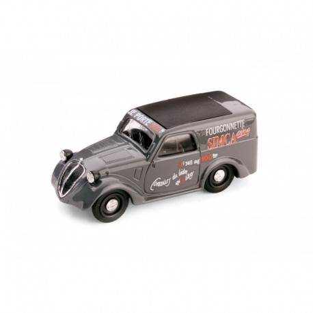 Simca 5 Van Salon de Paris 1936 Grey Brumm R244