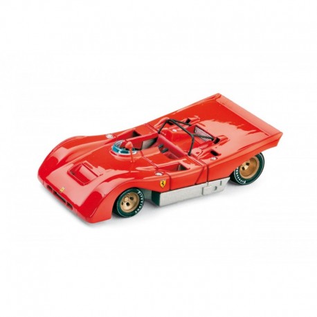 Ferrari 312PB Prototype 1971 Red Brumm R257