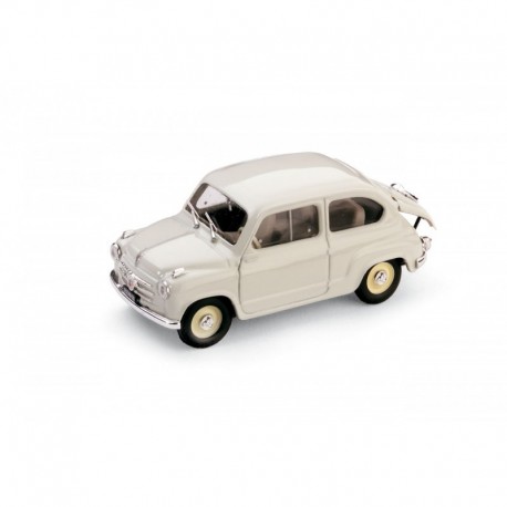 Fiat 600 Derivazione Abarth 750 1956 Grey Brumm R265