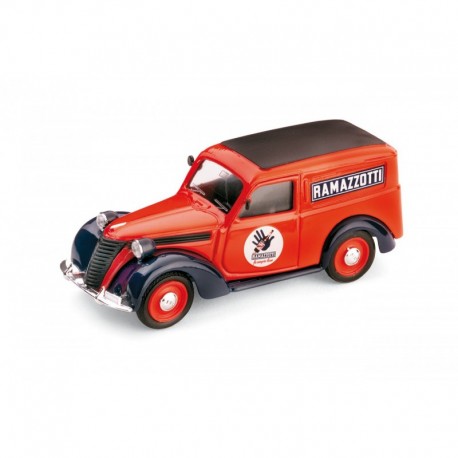 Fiat 1100E Ramazzotti 1950 Red Brumm R284