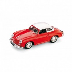 Porsche 356 Hard Top 1952 Red White Brumm R314-03