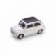 Fiat 600D Trasformabile Closed 1960 White Brumm R318-12
