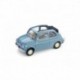 Fiat 500 Nuova Open 1957 Light Blue Brumm R340-04