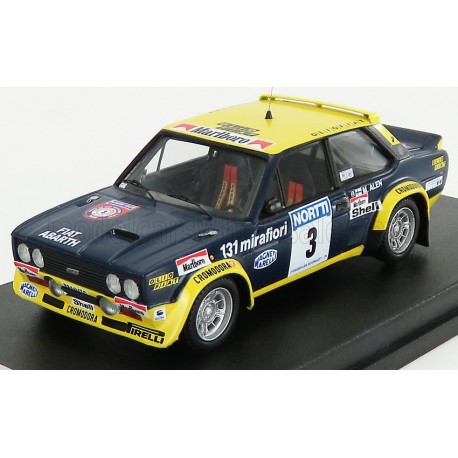 Fiat 131 Abarth 3 Rallye des 1000 Lacs 1976 Alen - Kivimaki Trofeu TRORRFI10