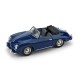 Porsche 356 Cabriolet 1952 Royal Blu - interno grigio Brumm R117-05
