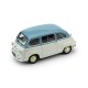 Fiat 600 Multipla Stradale serie 1 1956 Light Blue White Brumm R250-07-UPD-2020