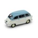 Fiat 600 Multipla Stradale serie 1 1956 Light Blue White Brumm R250-07-UPD-2020