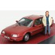 Citroen CX GTI Turbo II with figure Horst S.Duisburg 1986 Red Matrix MX40304-112