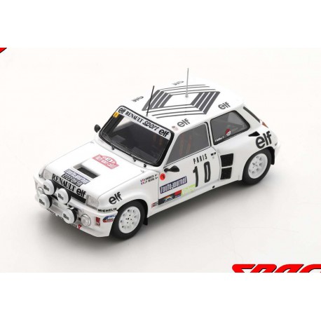 Renault 5 Turbo 10 Rallye Monte Carlo 1985 Snobeck Bechu Spark S5561