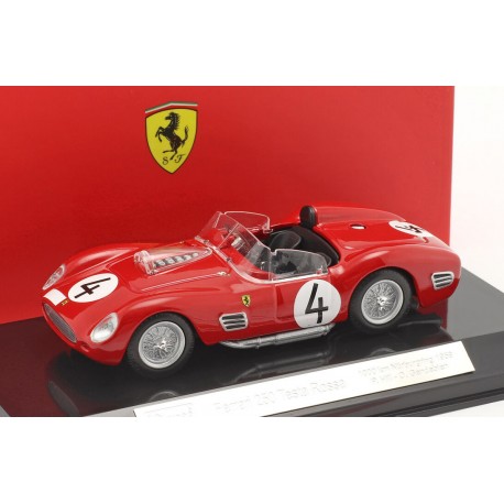 Ferrari 250 Testa Rossa 4 1000 Km du Nurburgring 1959 Red Bburago BBU18-36307