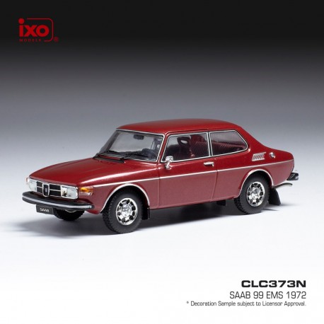 Saab 99 EMS 1972 Metallic Dark Red IXO CLC373N