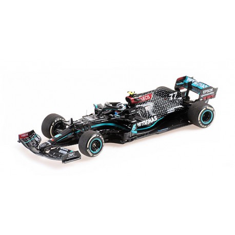 Mercedes F1 W11 EQ Performance 77 F1 Winner Autriche 2020 Valtteri Bottas Minichamps 410200177