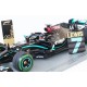 Mercedes F1 W11 EQ Performance 44 F1 Winner Turquie World Champion 2020 Lewis Hamilton with pitboard Spark 18S567
