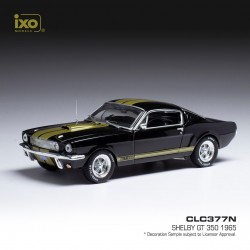 Ford Mustand Shelby GT350 1965 Black Gold IXO CLC377N