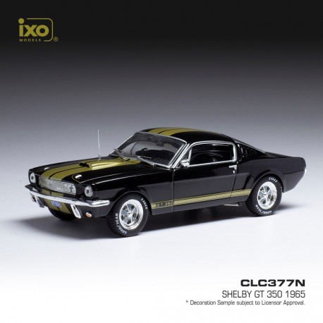 Ford Mustand Shelby GT350 1965 Black Gold IXO CLC377N