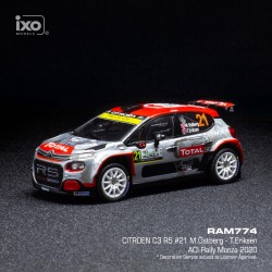 Citroen C3 R5 21 Monza Rally 2020 M. Ostberg - T. Eriksen IXO RAM774