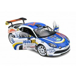 Alpine Renault A110 RGT 30 Rallye du Touquet 2020 Delecour - Guigonnet Solido S1801608