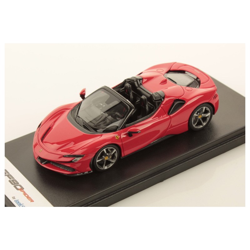 Ferrari SF90 Spider Rosso Scuderia 2019 – Looksmart LS522D 1/43 (Résine, Neuf)