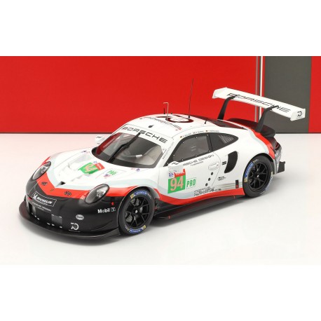 Porsche 911 RSR 94 24 Heures du Mans 2018 IXO LEGT18006