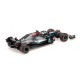 Mercedes F1 W11 EQ Performance 44 F1 91st Win Eifel 2020 Lewis Hamilton with pitboard and Schumacher helmet Minichamps 113201144