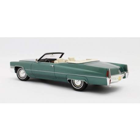 Cadillac De Ville Cabriolet open 1970 Green Metallic Cult Models CML102-1