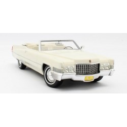 Cadillac De Ville Cabriolet open 1970 White Cult Models CML102-2