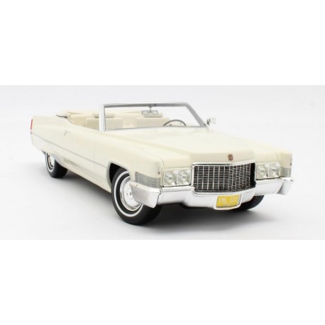 Cadillac De Ville Cabriolet open 1970 White Cult Models CML102-2