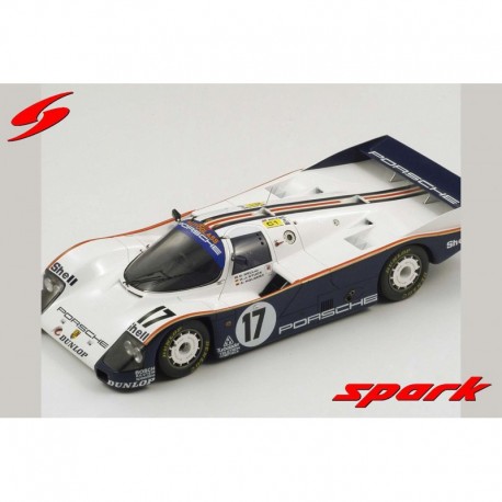 Porsche 962C 1 24 Heures du Mans 1987 Winner Spark 18LM87