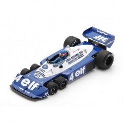 Tyrrell P34 4 F1 3ème Grand Prix d'Afrique du Sud 1977 Patrick Depailler Spark 18S571