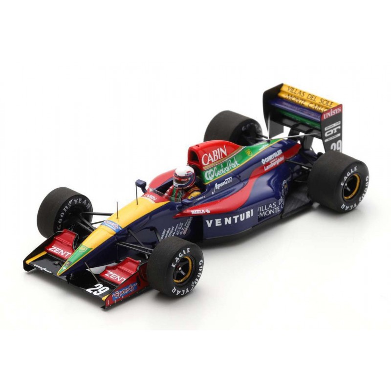 Venturi Larrousse LC92 29 F1 6ème Grand Prix de Monaco 1992