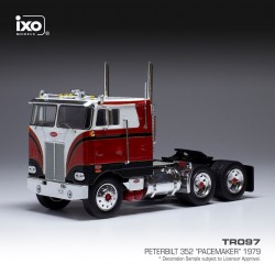 Peterbilt 352 Pacemaker 1979 White IXO TR097