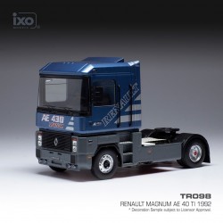 Renault Magnum AE 430 Ti 1992 Metallic Blue IXO TR098