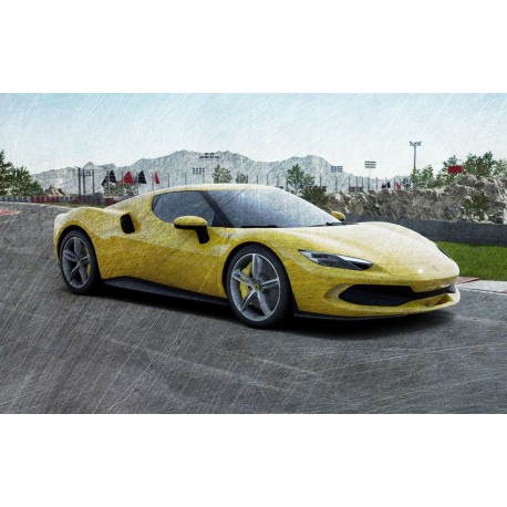 Ferrari 296 GTB Giallo Tristrato Looksmart LS533C