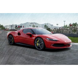 Ferrari 296 GTB Rosso Corsa Looksmart LS533E