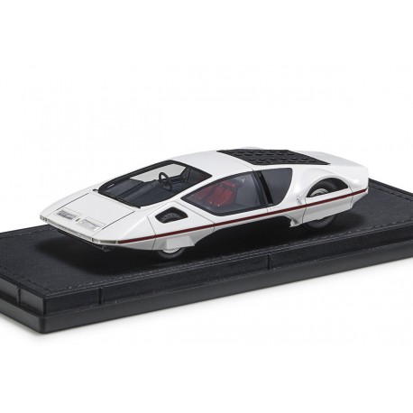 Ferrari 512S Modulo Pininfarina Salon de Turin 1970 White Top Marques TM43-018A