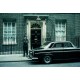 Rover P5B Saloon with figures Margaret Thatcher and Police man 1972 Black Matrix MX41706-112