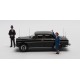 Rover P5B Saloon with figures Margaret Thatcher and Police man 1972 Black Matrix MX41706-112