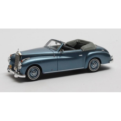 Mercedes Benz 220A W187 Wendler Cabriolet open 1952 Light Blue Met Grey Matrix MX41302-221