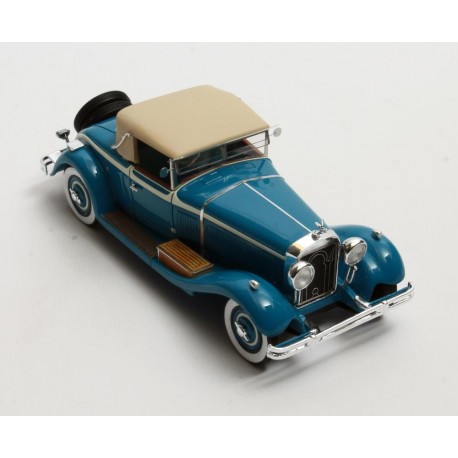 Isotta Fraschini 8A SS Castagna Cabriolet closed 1930 Blue Beige Matrix MX40907-012