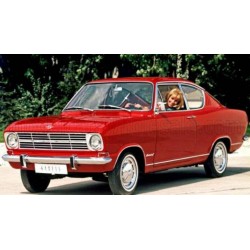 Opel Kadett B Kiemen Coupe 1966 Red Cult Models CML137-3
