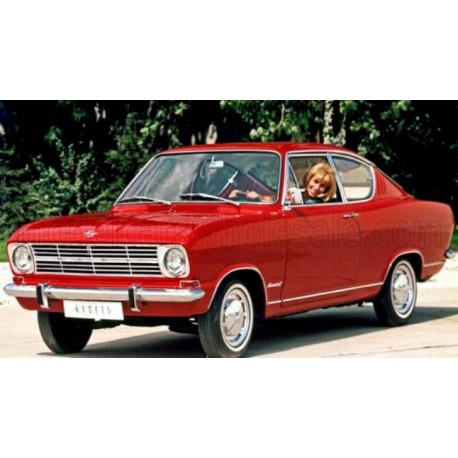 Opel Kadett B Kiemen Coupe 1966 Red Cult Models CML137-3
