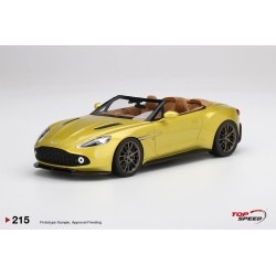 Aston Martin Vanquish Zagato Volante Cosmopolitan Yellow Truescale TS0215