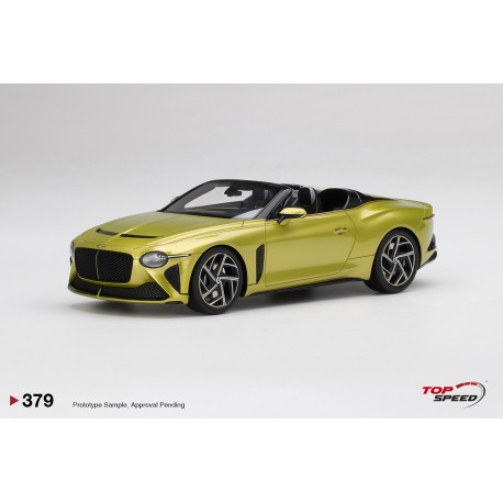 Bentley Mulliner Bacalar Yellow Flame Truescale TS0379