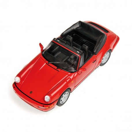 Porsche 911 Carrera 2 Cabriolet Rouge 1990 Minichamps 430067330