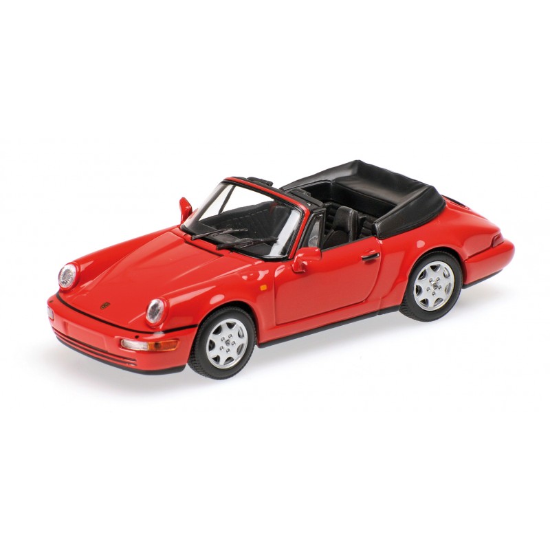 Minichamps 1/43 Porsche 911 Carrera S Cabriolet 2005 - Rouge Métallisé - NEUF
