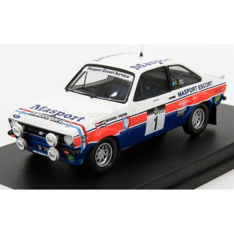 Ford Escort MK II RS 1800 1 Rallye New Zealand 1978 Brookes Porter Trofeu TRORRNZ05