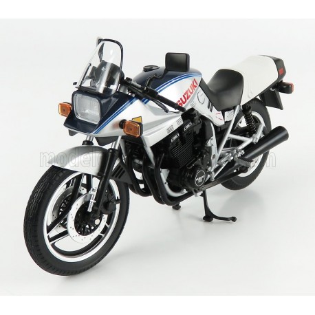 Suzuki GSX 1100S Katana 1980 Silver Blue LCD Model LCD105245